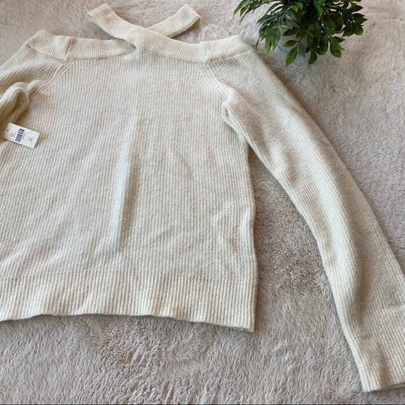 Anthropologie Moth Cross-Front Pullover Sweater - Picture 6 of 8